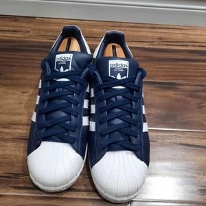 All leather Adidas Superstars